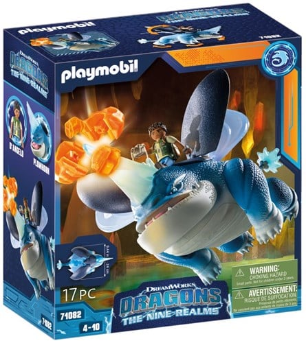 Playmobil How To Train Your Dragon Dragons: The Nine Realms - Plowhorn & D'Angelo