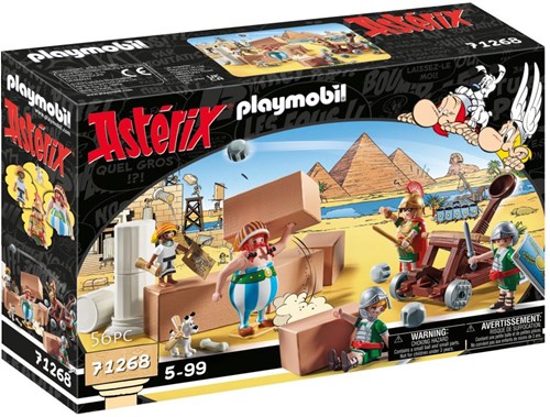 Playmobil Asterix - Coffret Tekenis et la bataille pour le palais 71268