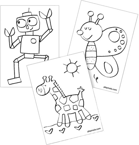 PlayMais livret créatif cartes - inspiration pour enfants-2