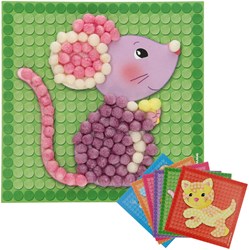 PlayMais Mosaic Kaarten Versieren Kleine Vriendjes