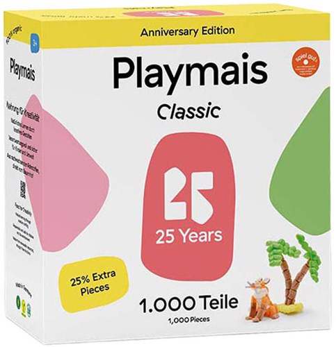 PlayMais knutselset Classic jubileum 25 jaar 1000 stuks creatief