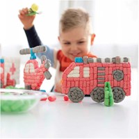 PlayMais set créatif pompiers cartes à décorer carton créatif-3