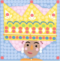 PlayMais kit créatif cartes mosaïque princesse jouet créatif-3