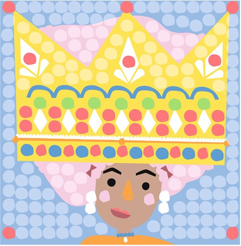 PlayMais kit créatif cartes mosaïque princesse jouet créatif-3