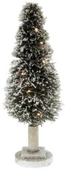 Boom met verlichting rattan Ø13x40cm