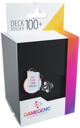 Gamegenic deckbox kaartenhouder 100+ zwart - trading card opbergbox