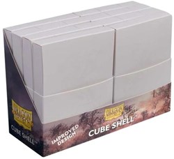 Asmodee deckbox Dragon Shield Cube Shell Ashen White opbergbox kaarten