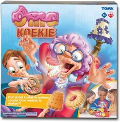 Tomy gezelschapsspel Oma Koekie - spannend familiespel voor kinderen