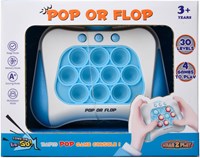 Spectron Pop or Flop Console de jeu bleue - Jeu électronique pour enfants