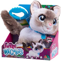 Spectron FurReal chat interactif peluche avec laisse et sons