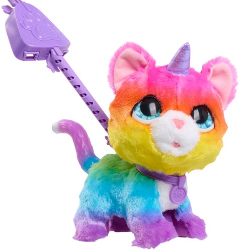 Spectron FurReal Walk-A-Lots Chat Licorne peluche interactive jouet-3
