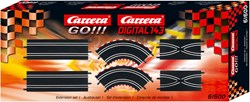 Carrera racebaan uitbreidingsset - GO!!! 1:43 baandelen racecircuit