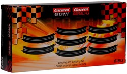 Carrera set looping circuit - accessoire de piste 8 pièces plastique