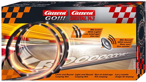 Carrera circuit Looping avec lumière et son - accessoire de circuit