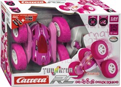 Carrera RC Mini Turnator 2.0 - Rose - Voiture cascadeuse avec LED