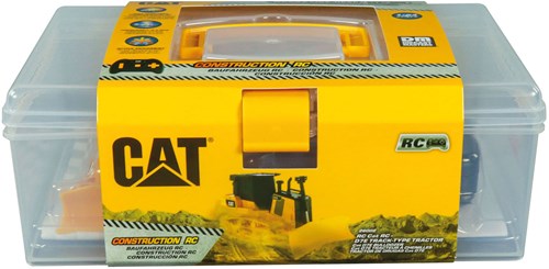 Carrera RC CAT D7E Bulldozer - Bestuurbare Bouwvoertuig 1:24 schaal