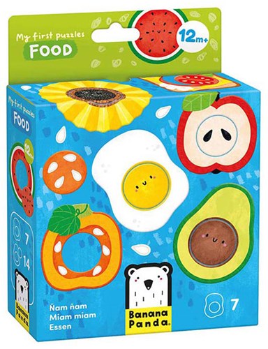Banana Panda puzzel educatief eten voor kinderen - kleurrijk speelgoed