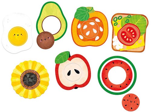 Banana Panda puzzel educatief eten voor kinderen - kleurrijk speelgoed-2