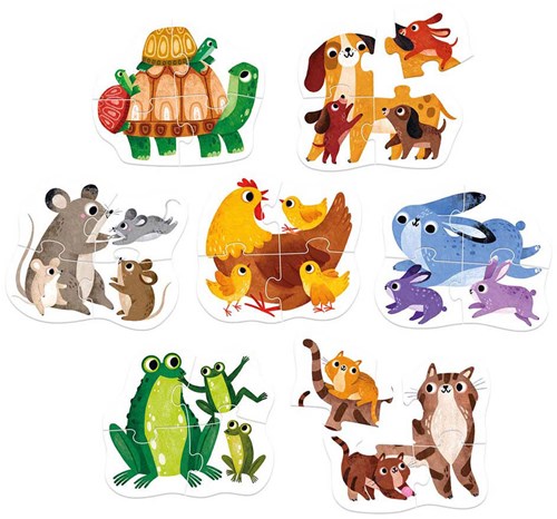 Banana Panda puzzle animaux bébé jouet éducatif carton coloré-2