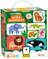 Banana Panda puzzle Animaux Sauvages jouet éducatif 18m+