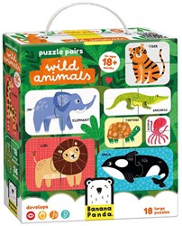 Banana Panda puzzel Wild Animals educatief speelgoed 18m+