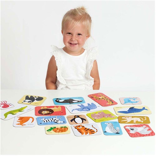 Banana Panda puzzle Animaux Sauvages jouet éducatif 18m+-3
