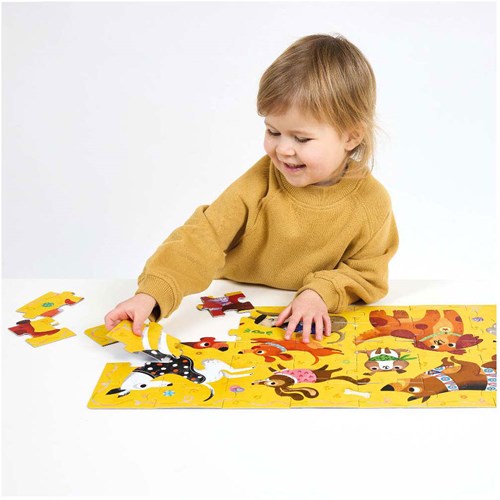 Banana Panda puzzle chiens - jouet éducatif pour enfants dès 3 ans-3