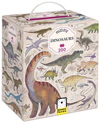 Banana Panda puzzel dinosaurussen - 200 stukjes - educatief speelgoed