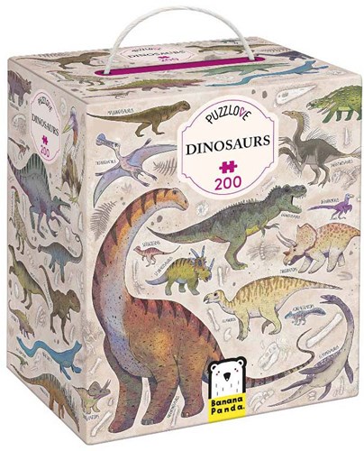 Banana Panda puzzle dinosaures - 200 pièces - jouet éducatif