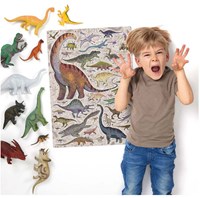 Banana Panda puzzle dinosaures - 200 pièces - jouet éducatif-3
