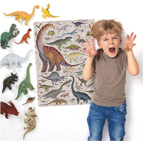 Banana Panda puzzle dinosaures - 200 pièces - jouet éducatif-3