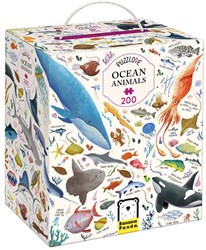 Banana Panda puzzel oceaandieren - 200 stukjes - educatief speelgoed