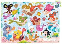 Banana Panda puzzel Mermaids - magische jumbo puzzel voor kinderen-2