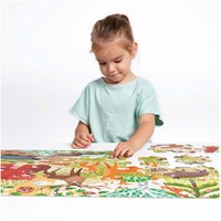 Banana Panda puzzle animaux de la forêt - jouet éducatif pour enfants-3