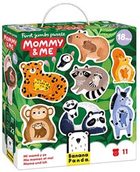 Banana Panda puzzel dieren voor peuters - educatief speelgoed karton