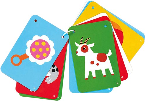 Banana Panda cartes bébé à contraste élevé jouet éducatif 6-9 mois-2