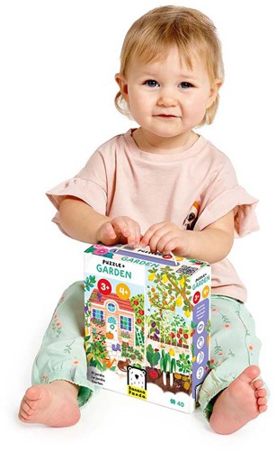 Banana Panda puzzel tuin - educatieve kinderpuzzel fruit en groente-3