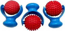 Eduplay ball rollers - set de 3 textures - jouet pour pâte à modeler et sable