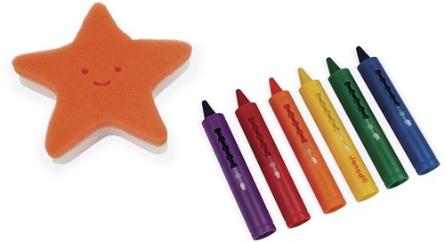 Janod Badspeelgoed - Kleuren in Bad