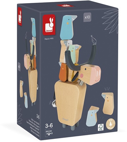 Janod Spel - Balans Waterbuffel-2