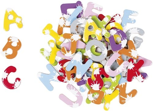 Koffer Met 52 "Splash" Letters