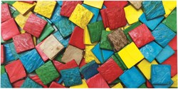 Eduplay carrés mosaïque en bois matériel créatif noix de coco 150g