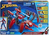 Hasbro Marvel Spider-Man speelgoedvoertuig Crawl N Blast actiefiguur