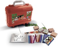 Multiprint valise de tampons et coloriage Bing pour enfants 81 pièces-2