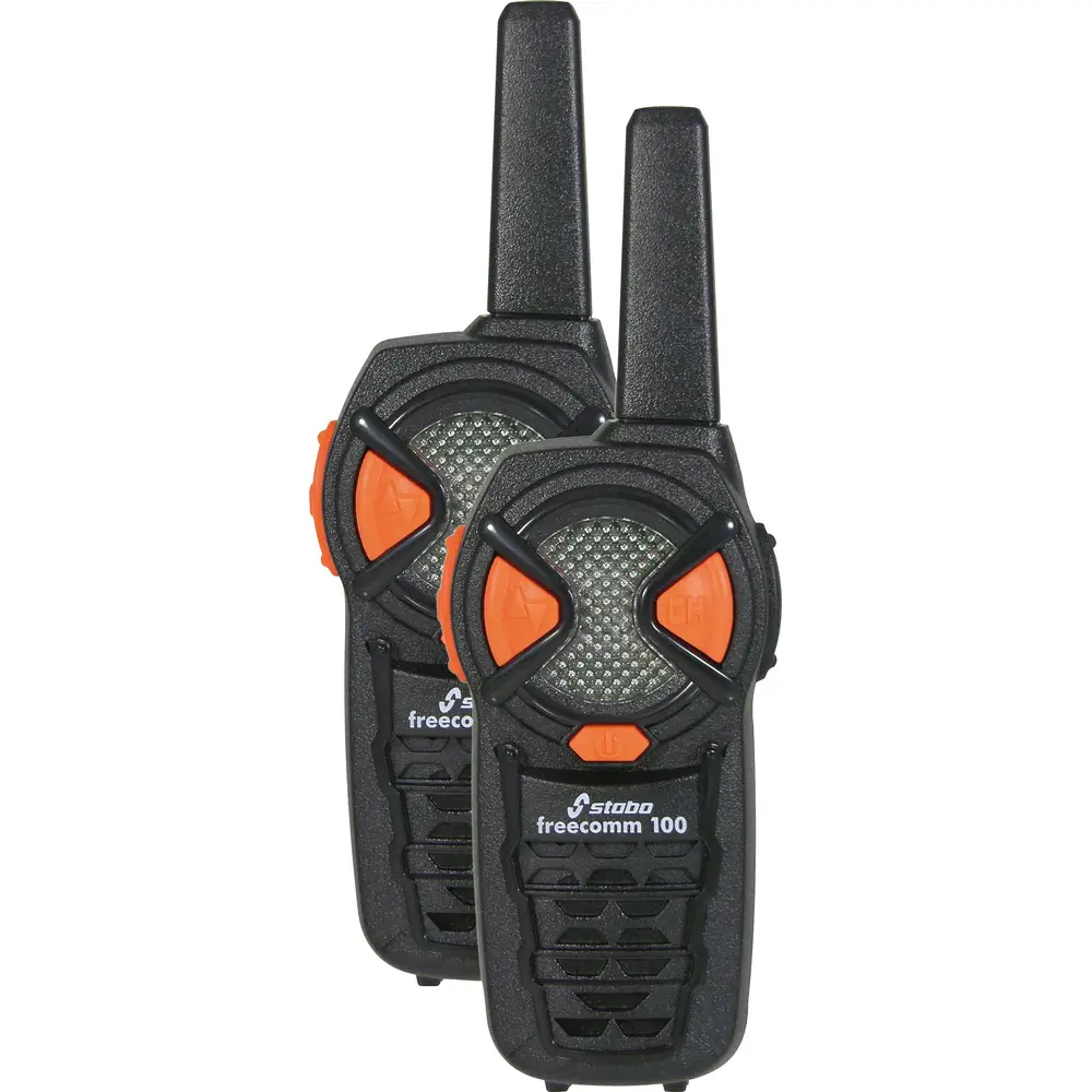 Vedes talkie walkie stabo freecomm 100 PMR 3-5km communication orange