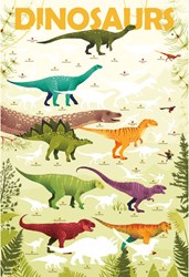 POPPIK Discovery Poster - Dinosaurs