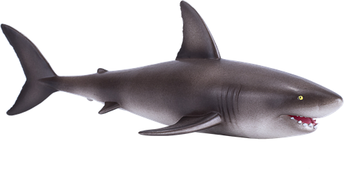 Mojo Sealife speelgoed Grote Witte Haai - 381012