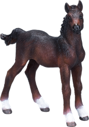 Mojo Horses speelgoed paard Hannoveraans Veulen Bruin - 381018