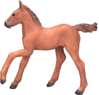 Mojo Horses speelgoed paard Arabisch Veulen Kastanje - 381019