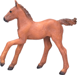 Mojo Horses speelgoed paard Arabisch Veulen Kastanje - 381019